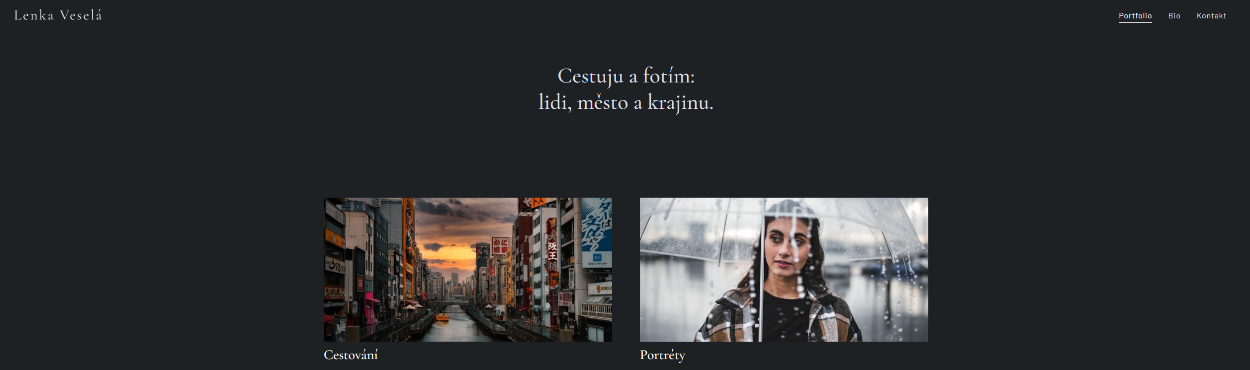 Textové logo na inPage